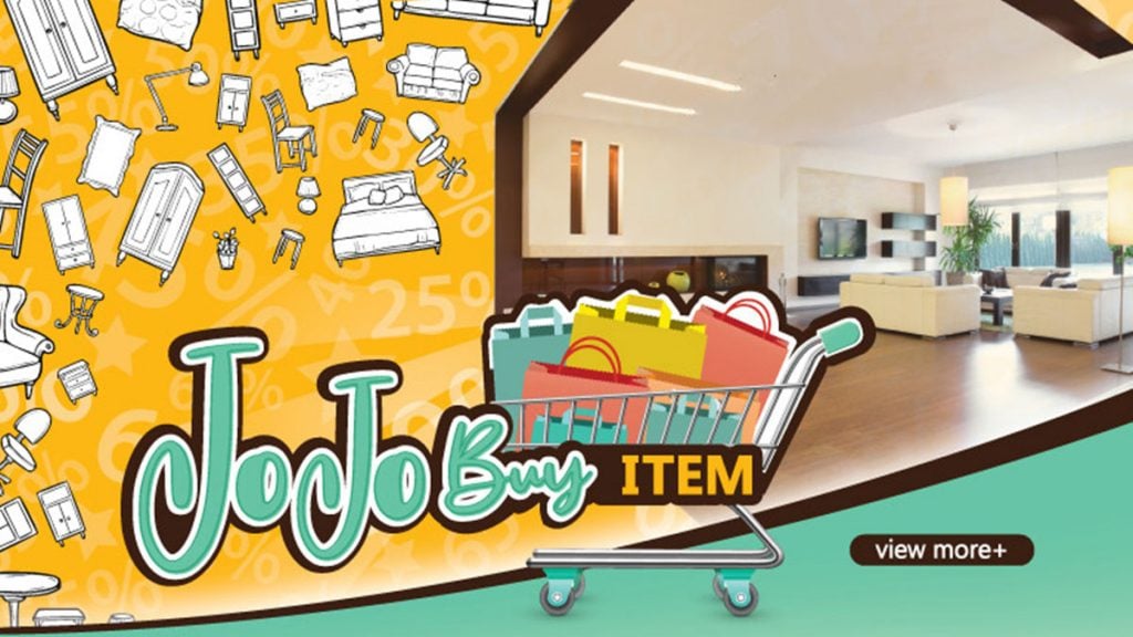 furniture promotion jojo buy item